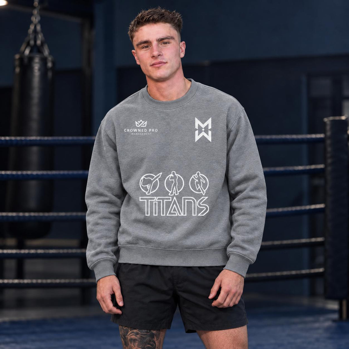 Max Morley Fight Team Crew Neck — Preorder